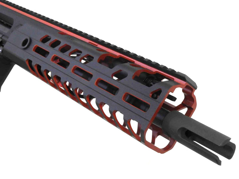 SIG AIR] ProForce MCX VIRTUS SBR 電動ガン インナーカラーRED TITAN電子トリガー搭載 フルカスタム  バッテリー付き (中古)｜エアガン.jp