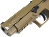 [VFC/SIG Airsoft] P320-M17 CO2 ガスブローバック TAN インナーバレルカスタム ブローバック難あり (訳あり)