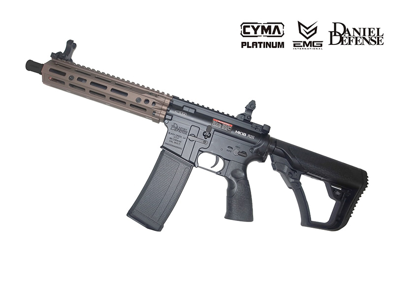 [EMG/CYMA] DD Mk18 RIS III 電子トリガー搭載 フルメタル電動ガン 2TONE (新品予約受付中! 特典あり)