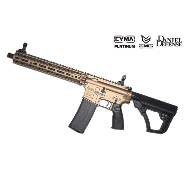 [EMG/CYMA] DD M4A1 RIS III 電子トリガー搭載 フルメタル電動ガン DE (新品予約受付中! 特典あり)