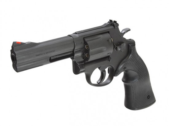 マルシン] S&W M586 ブラックHW Xカートリッジ 6mmBB ガスリボルバー (中古)｜エアガン.jp