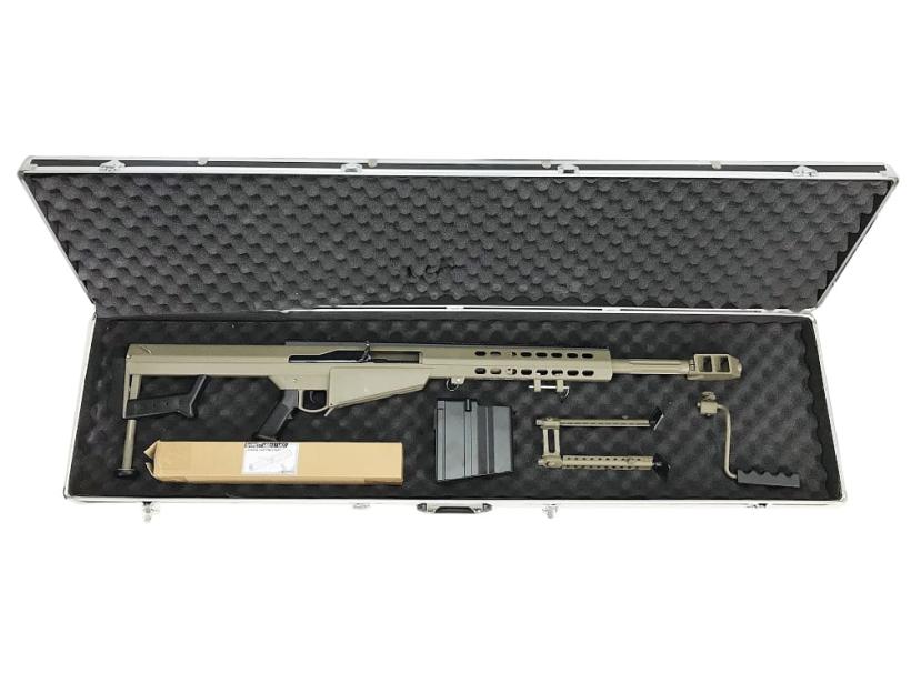 SOCOMGEAR] バレット/BARRET M82A1 電動ガン サプレッサー＆ガンケース付 (中古)｜エアガン.jp