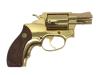 [コクサイ] S&W M36 2インチ 24K GOLD MODEL No234 SMG 金属モデルガン 木製ケース蝶番外れ (中古)