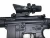 [CYMA] KAC SR-16 URX4 FRPスポーツライン ETU 電子トリガー 電動ガン ACOG集光サイトスコープ付 (中古)