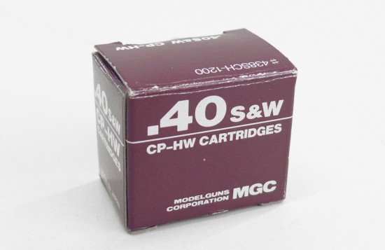 [MGC] .40S&W CP-HWカートリッジ (中古)