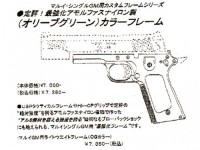 [タニオコバ] マルイ MEU用 ライトウェイトフレーム HW チェッカーType OD (中古)