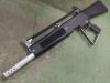 [戦民思想] マルイAA-12/SAIGA-12用 マズルブレーキ ホエール 200mm/アルミ製無垢仕上げ (新品取寄)