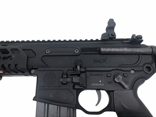 CyberGun] SIG MCX AEG 電動ガン SBR/ウルティメイトカスタム (中古)｜エアガン.jp