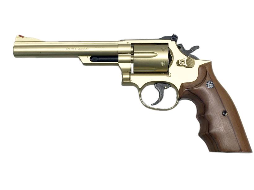 [コクサイ] S&W M29 .44マグナム 6インチ 金属モデルガン 再塗装品 木製グリップカスタム (中古)