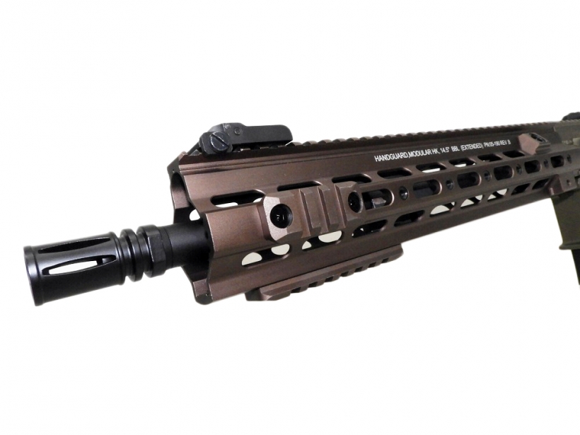 DOUBLE BELL] HK416ロング ガイズリータイプ 14.5インチ SMRハンド