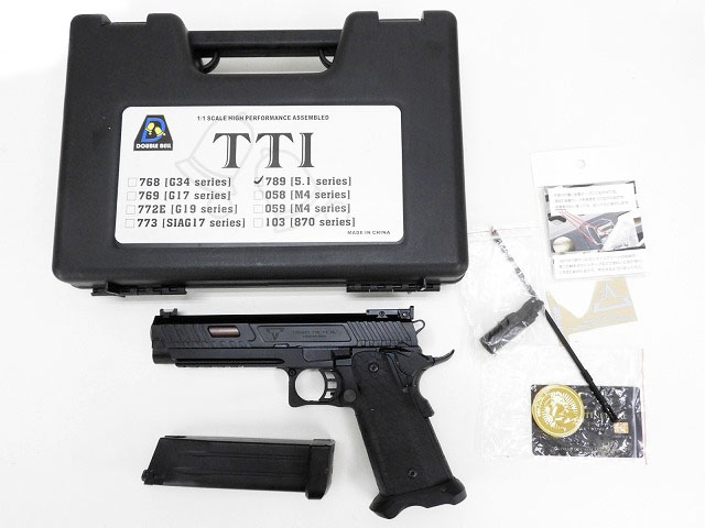 [BELL] JW3 STI/TTI 2011 COMBAT MASTER ガスブローバック No.789 ジャンク (中古)