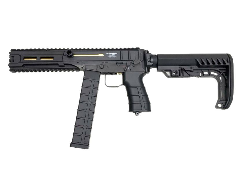 東京マルイ] スコーピオン モッドM スタンダード電動ガン 電動コンパクトSMG ストライクフェイスカスタム (中古)｜エアガン.jp