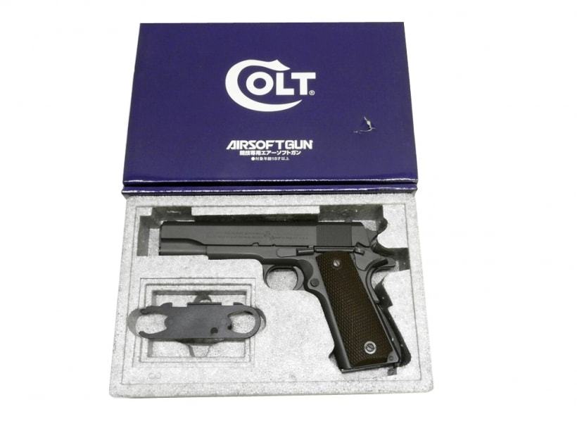 [WA] コルトガバメント M1911A1 ミリタリーモデル マグナ (中古)