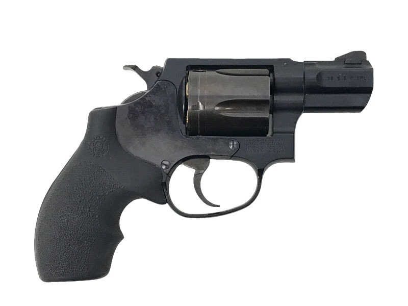 タナカ] S&W M36 .38spl パフォーマンスセンター フラットサイド 2インチ ガスリボルバー (中古)｜エアガン.jp