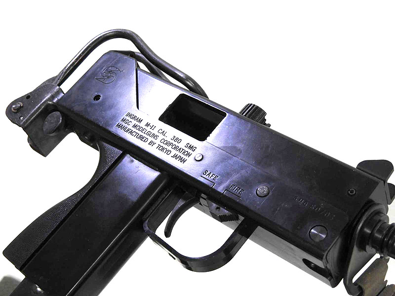 MGC] イングラム M11 MG-BLK ABS フルオートモデル 発火モデルガン 
