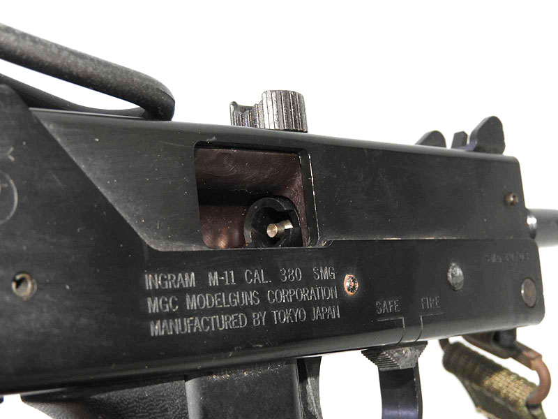 MGC] イングラム M11 MG-BLK ABS フルオートモデル HWボルト仕様 発火 