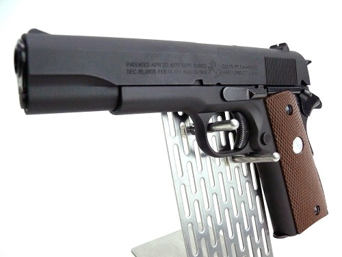 マルシン] コルトガバメント M1911A1 ブラックHW モデルガン (中古 