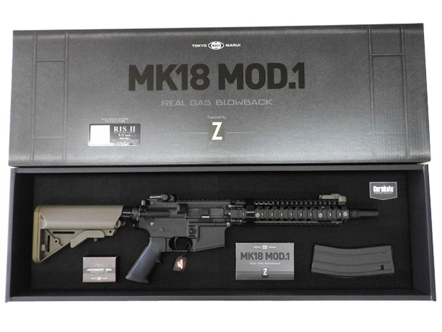 [東京マルイ] Mk18 Mod.1 BLOCK2 リアルガスブローバック (新品)