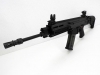 [ASG] CZ805 BREN A1 電動ガンブラック&Grey 【MOSFET搭載モデル】G36/M4マガジン使用可 (中古)