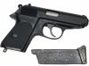 [マルゼン] ワルサー PPK 正規ライセンス GBB ガスブローバック BK サイレンサー&可変ホップバレルカスタム (中古)