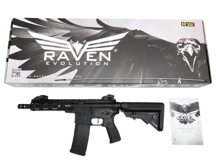 [RAVEN] ORE MLR CQB ブラック フルメタル 電動ガン (新品)