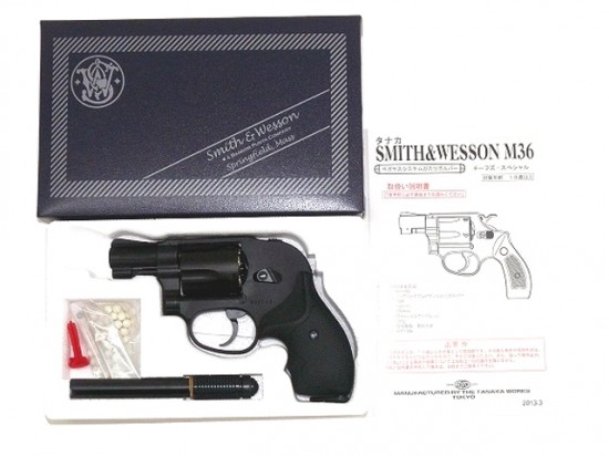 タナカ] S&W M38 ボディーガード エアウェイト J-ポリス 2インチ HW