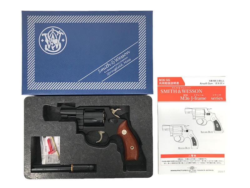 [タナカ] S&W M36 レディ・スミス 2インチ HW ver.2 ガスガン (新品)