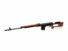 [A&K] ドラグノフ SVD メタル電動ガン リアルウッドストック スコープセット (中古)