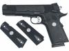 [WA] SCW S&W SW1911 キャロム ガンブラックスチール塗装 グリップカスタム ガスブローバック (中古)