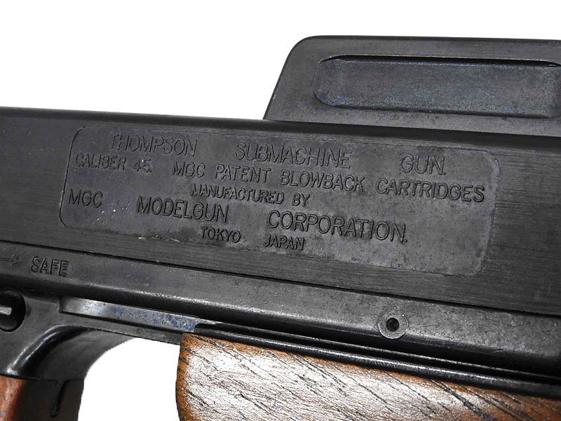 MGC トンプソン1921 CPカート仕様 モデルガン SMG適合品 - トイガン