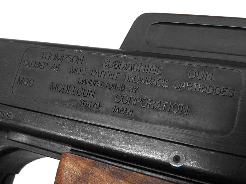 MGC] トンプソン M1921 シカゴタイプ SMG 金属モデルガン 後期型 2 