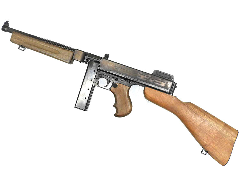 MGC] トンプソン M1921 ミリタリータイプ SMG 金属モデルガン 中期型