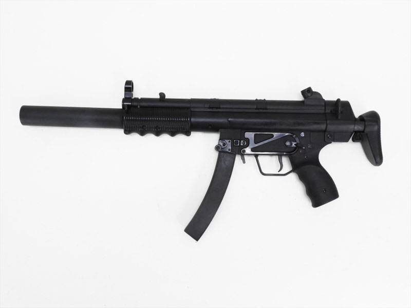 ファルコントーイ] H&K MP5SD3 エアコッキングガン メタルストック装備