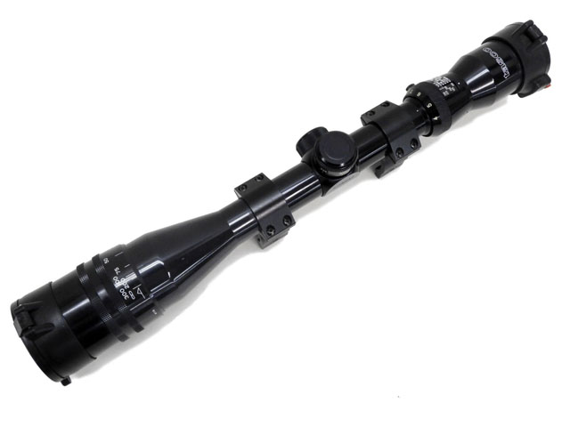 [tasco] ヴィンテージ ライフル スコープ 4-16x40 ロング 3倍～ ピカティニー Φ25mm バトラーキャップ付 TR-416 (中古)