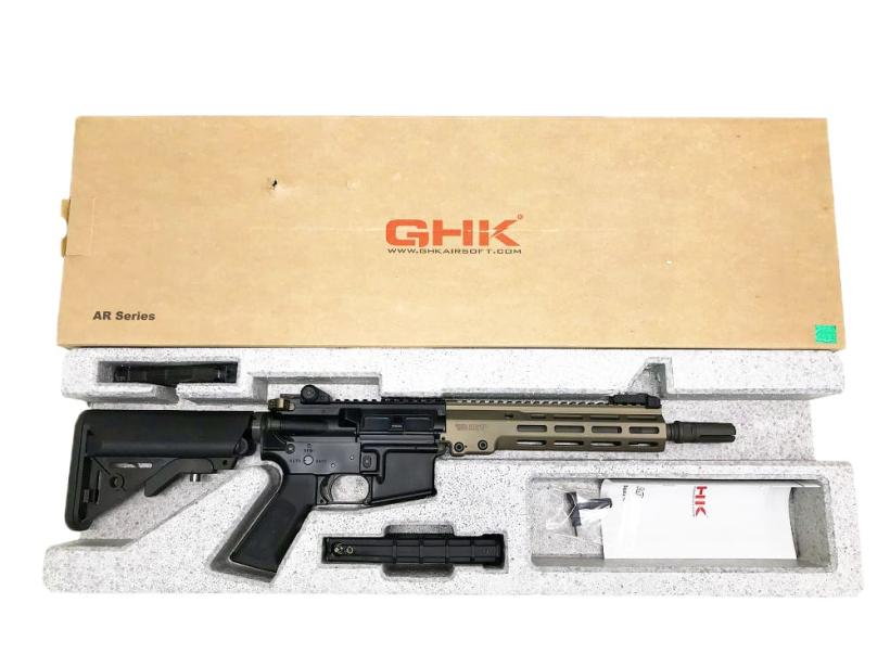 の販売[収集品]GHK M4/ARガスブローバックライフル用 MK16 DD GOV スチールアウターバレル 10.3inch仕様 パーツ