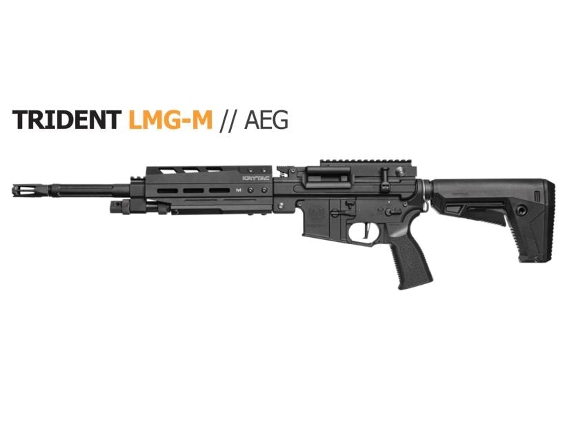 [KRYTAC] TRIDENT LMG-M 電動ガン 【実銃メーカー公式】 (新品予約受付中! 特典あり)