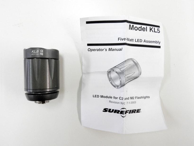 SUREFIRE] KL5 LEDコンバージョンヘッド (中古)｜エアガン.jp