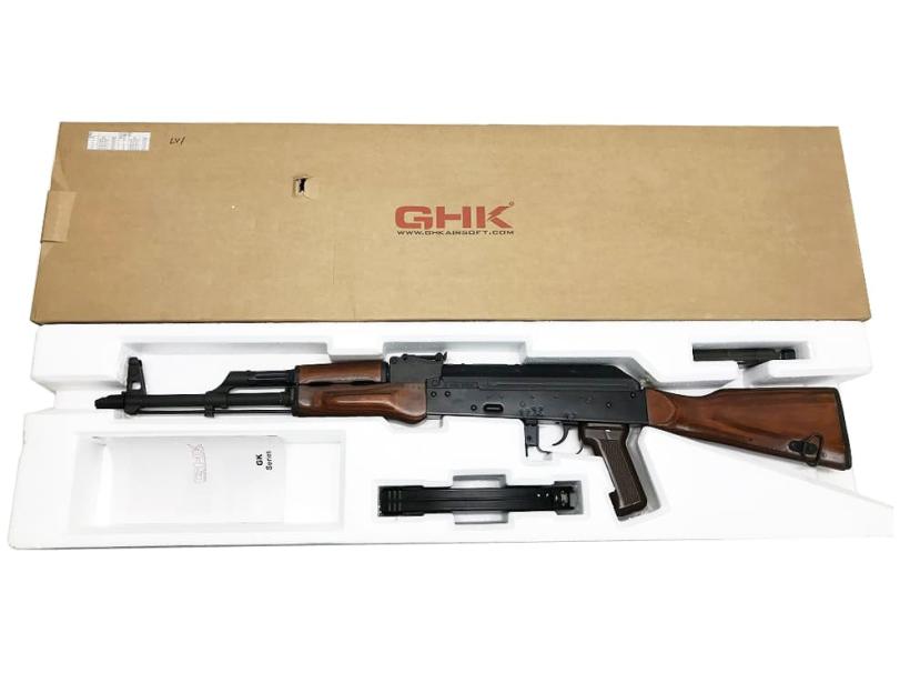 GHK] AKM ガスブローバック フルメタル アサルトライフル スチール
