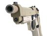 [BATON] BM-9 CO2 ガスブローバック 3rd以降ロット ベレッタM9A3 タイプ FDE (中古)