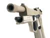 [BATON] BM-9 CO2 ガスブローバック 3rd以降ロット ベレッタM9A3 タイプ FDE (中古)