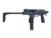 [KWA] MP9 サブマシンガン ns2 SYSTEM ガスガン ブラック 本体後部開き (新品)