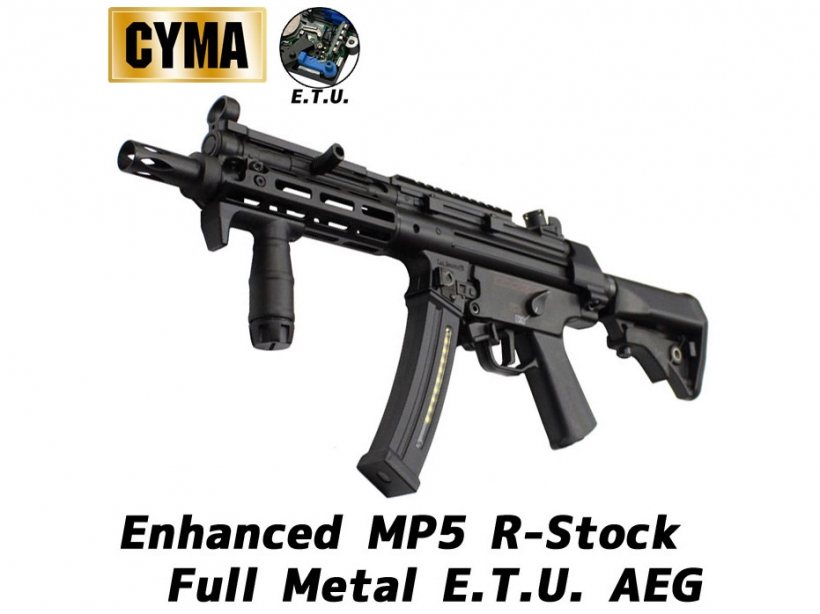 CYMA] エンハンスド MP5 フルメタル電動ガン 電子トリガー搭載 M4
