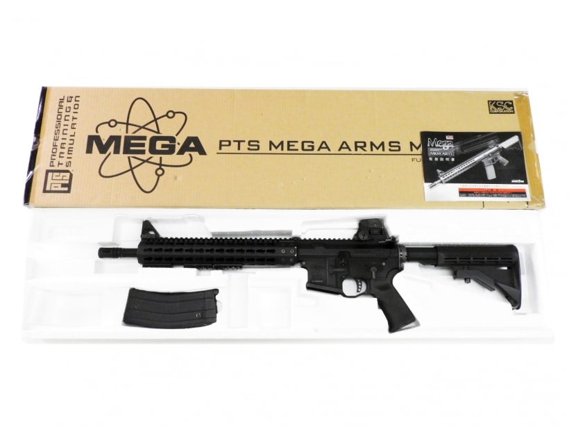 [KSC] Mega MKM AR15 ストック変更品 オマケあり (中古)