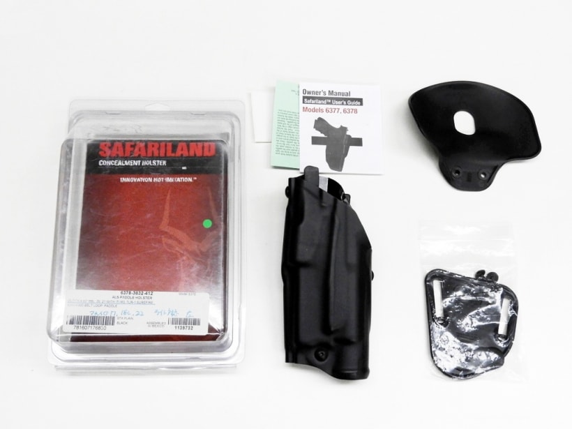 SAFARILAND] 6378 ALS パドルホルスター グロック21/20対応 左 (中古