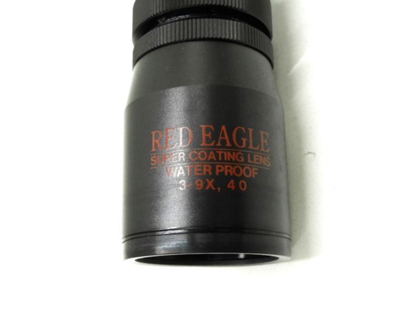 RED EAGLE ライフルスコープ 4-12×40 マウント•バトルキャップ付