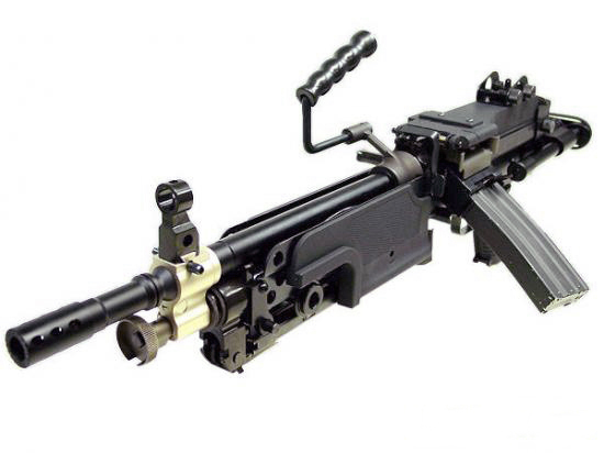 TOP] M249 MINIMI SAW パラトルーパーバージョン オプション品付属 ...