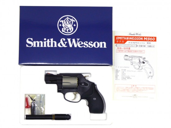 [タナカ] S&W M360PD 1-7/8インチ セラコートフィニッシュ ガスガン (新品取寄)