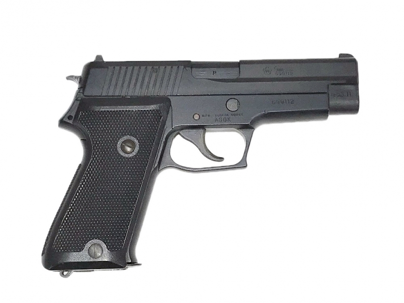 タナカ] 9mm拳銃 SIG SAUER P220 陸上自衛隊 ガスブローバック (中古 