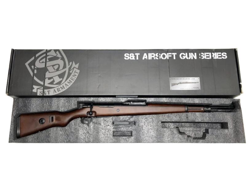 [S&T] Kar98k Another Ver エアーコッキング ライフル リアルウッド (中古)