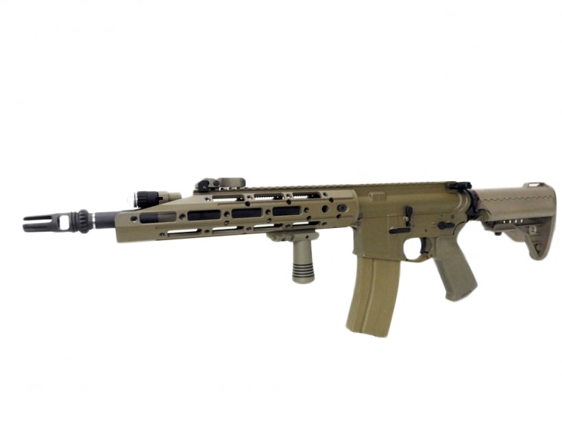 [WE] RAPTOR M4 GBB TAN オープンボルト フォアグリップ付 (中古)